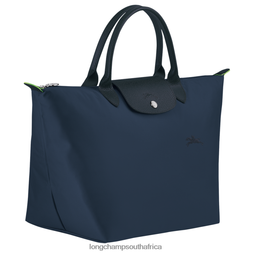 Le Pliage Green Handbag Navy Bags Longchamp Women 6D0H6J195