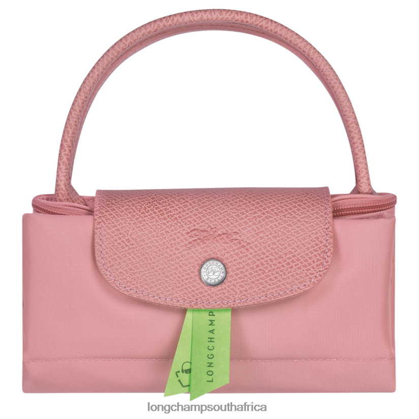 Le Pliage Green Handbag Petal Pink Bags Longchamp Women 6D0H6J191