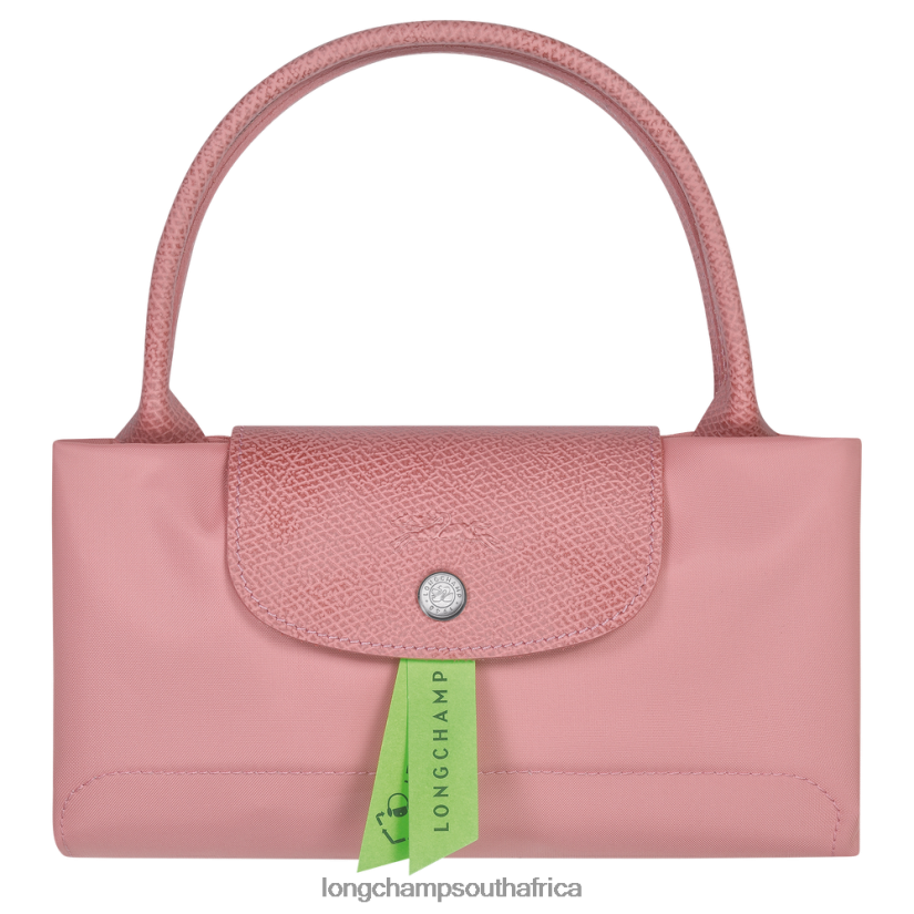 Le Pliage Green Handbag Petal Pink Bags Longchamp Women 6D0H6J197