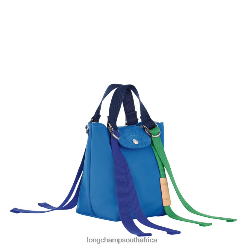 Le Pliage Re-Play Handbag Blue Bags Longchamp Women 6D0H6J44