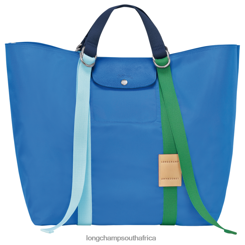 Le Pliage Re-Play Tote bag Blue Bags Longchamp Women 6D0H6J55
