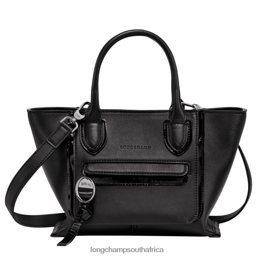 Mailbox Handbag Black Bags Longchamp Women 6D0H6J175