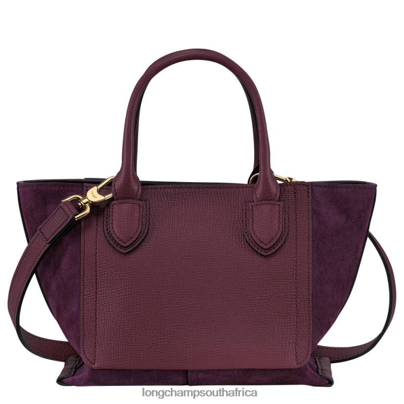 Mailbox Handbag Burgundy Bags Longchamp Women 6D0H6J159