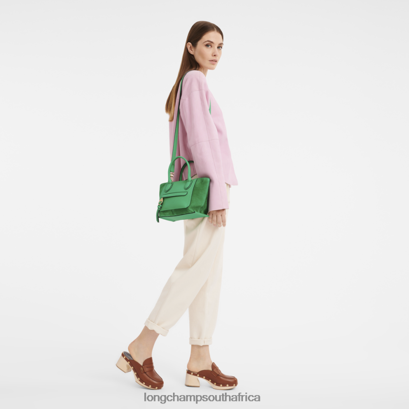 Mailbox Handbag Grass/Green Light Bags Longchamp Women 6D0H6J160