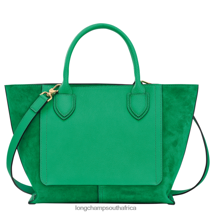 Mailbox Handbag Grass/Green Light Bags Longchamp Women 6D0H6J162