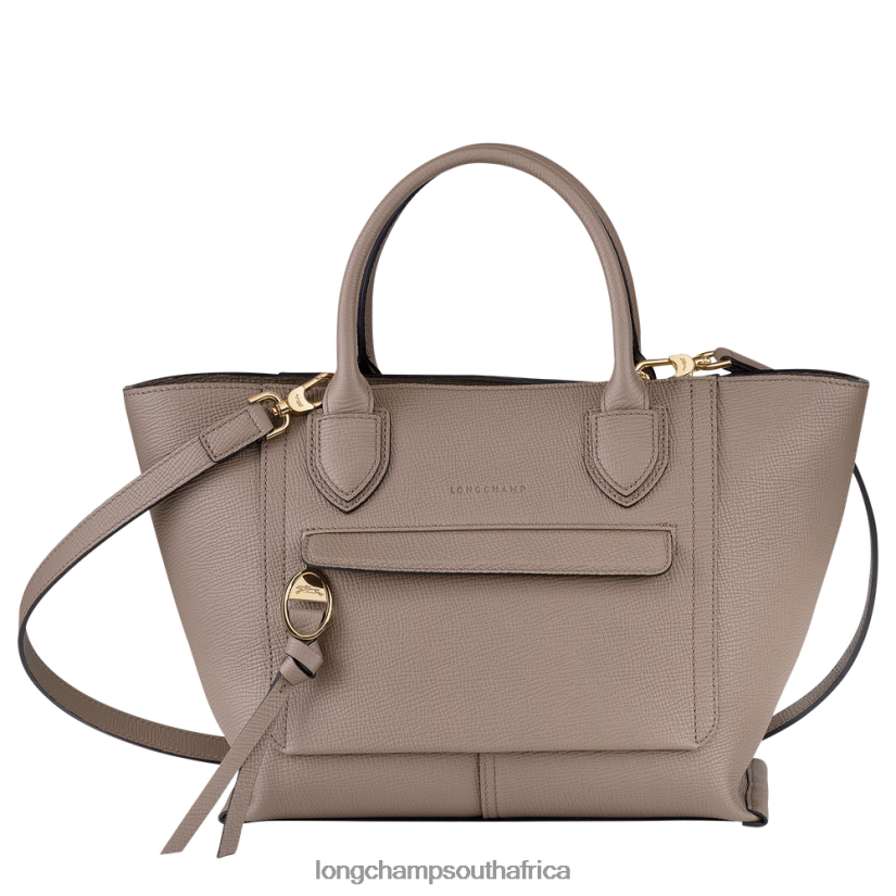 Mailbox Handbag Taupe Bags Longchamp Women 6D0H6J168