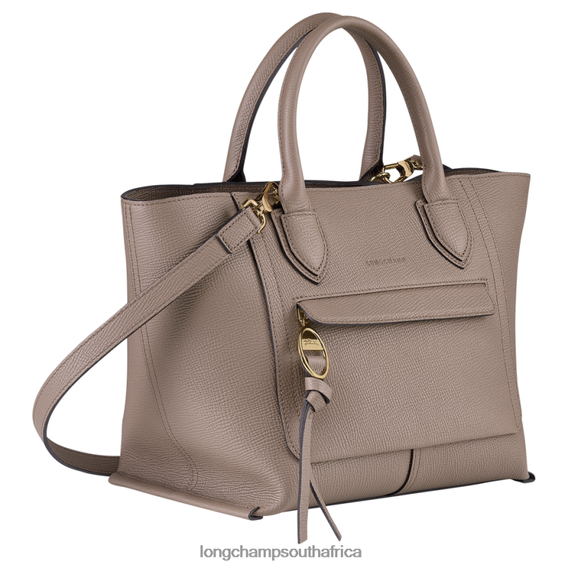 Mailbox Handbag Taupe Bags Longchamp Women 6D0H6J168