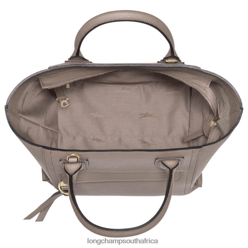 Mailbox Handbag Taupe Bags Longchamp Women 6D0H6J168