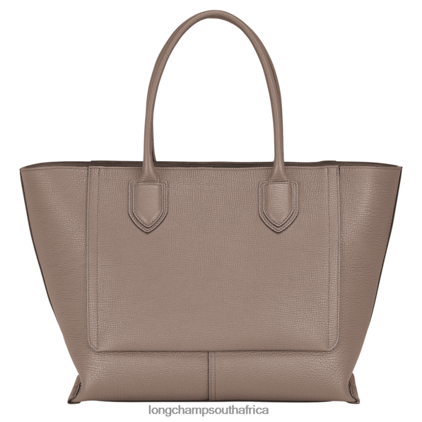 Mailbox Handbag Taupe Bags Longchamp Women 6D0H6J172