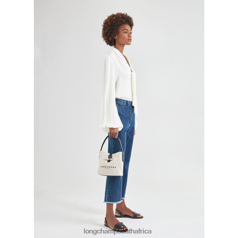 Roseau Bucket bag Ecru Bags Longchamp Women 6D0H6J117