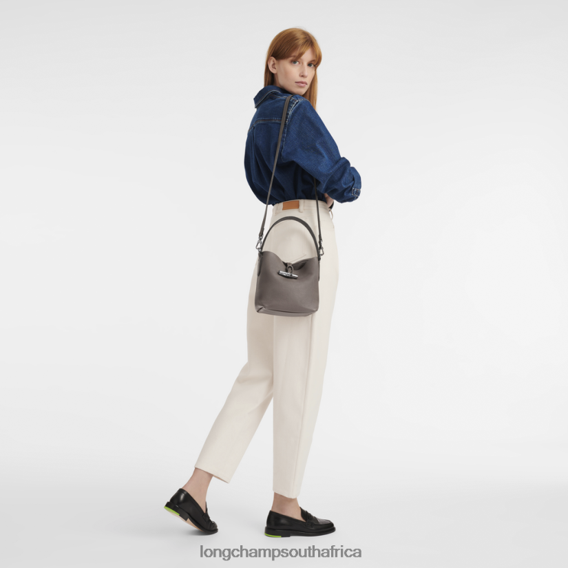 Roseau Essential Bucket bag Grey Bags Longchamp Women 6D0H6J94