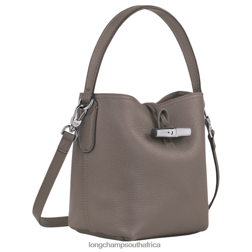 Roseau Essential Bucket bag Grey Bags Longchamp Women 6D0H6J94