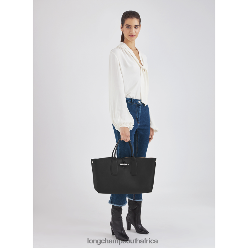 Roseau Handbag Black Bags Longchamp Women 6D0H6J109