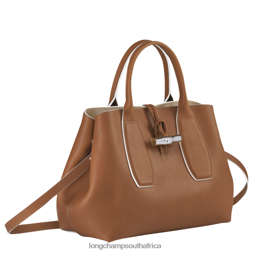 Roseau Handbag Cognac Bags Longchamp Women 6D0H6J121