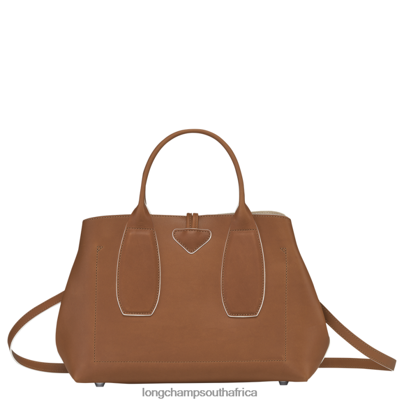 Roseau Handbag Cognac Bags Longchamp Women 6D0H6J121