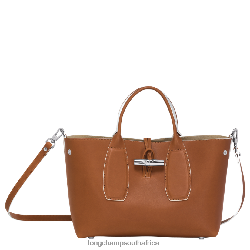 Roseau Handbag Cognac Bags Longchamp Women 6D0H6J121
