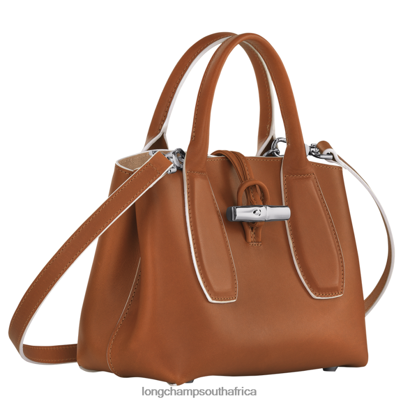 Roseau Handbag Cognac Bags Longchamp Women 6D0H6J122