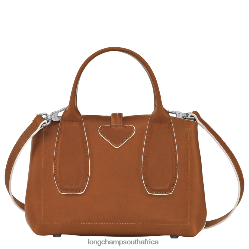 Roseau Handbag Cognac Bags Longchamp Women 6D0H6J122