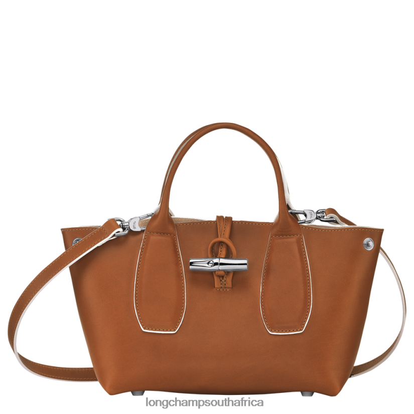 Roseau Handbag Cognac Bags Longchamp Women 6D0H6J122