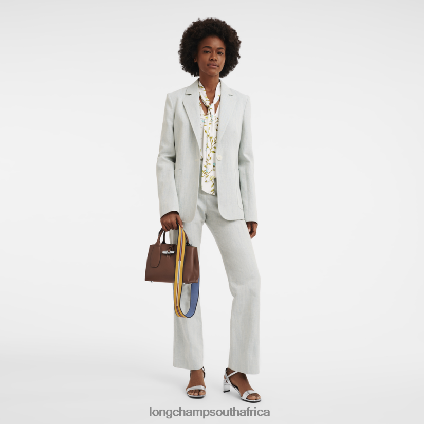 Roseau Handbag Ebony Bags Longchamp Women 6D0H6J100