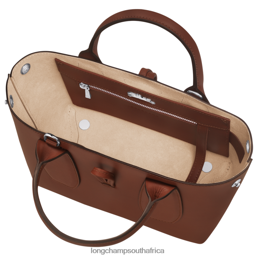 Roseau Handbag Ebony Bags Longchamp Women 6D0H6J100