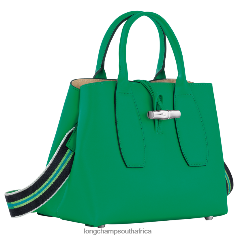 Roseau Handbag Grass/Green Light Bags Longchamp Women 6D0H6J98