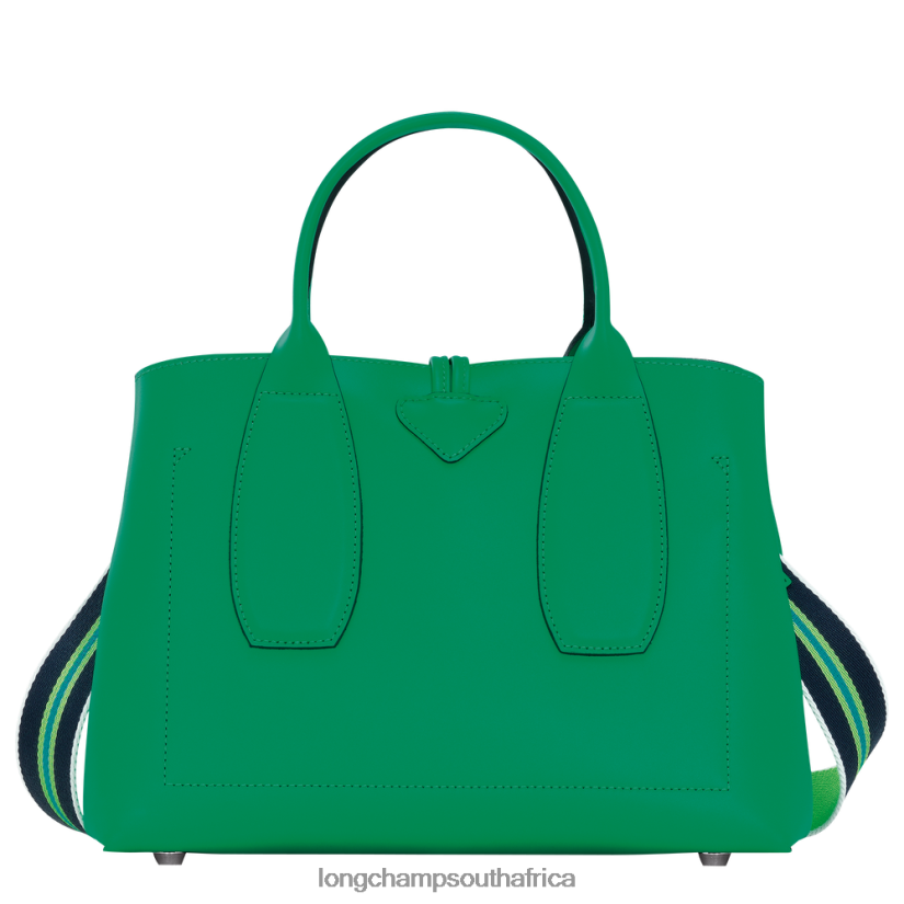 Roseau Handbag Grass/Green Light Bags Longchamp Women 6D0H6J98