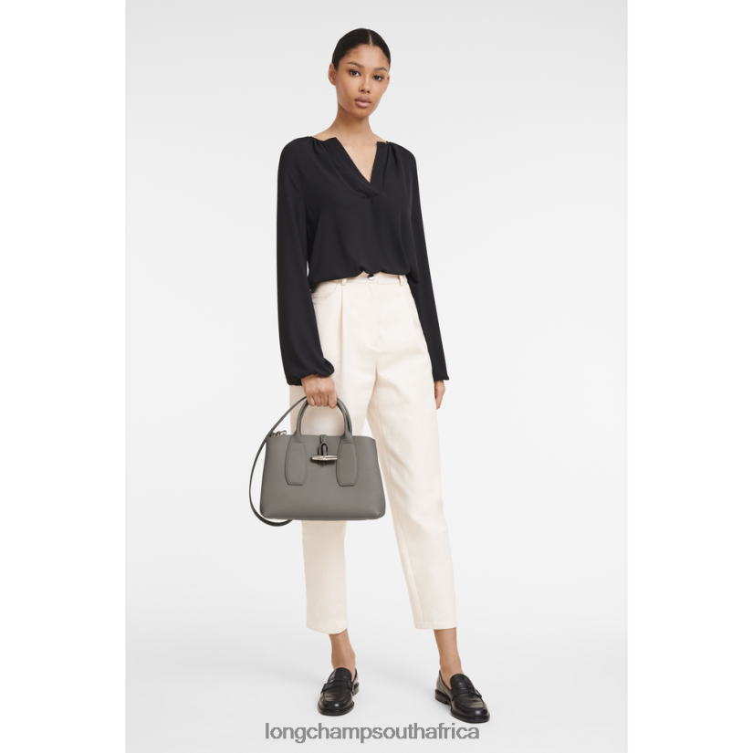 Roseau Handbag Turtledove Bags Longchamp Women 6D0H6J108