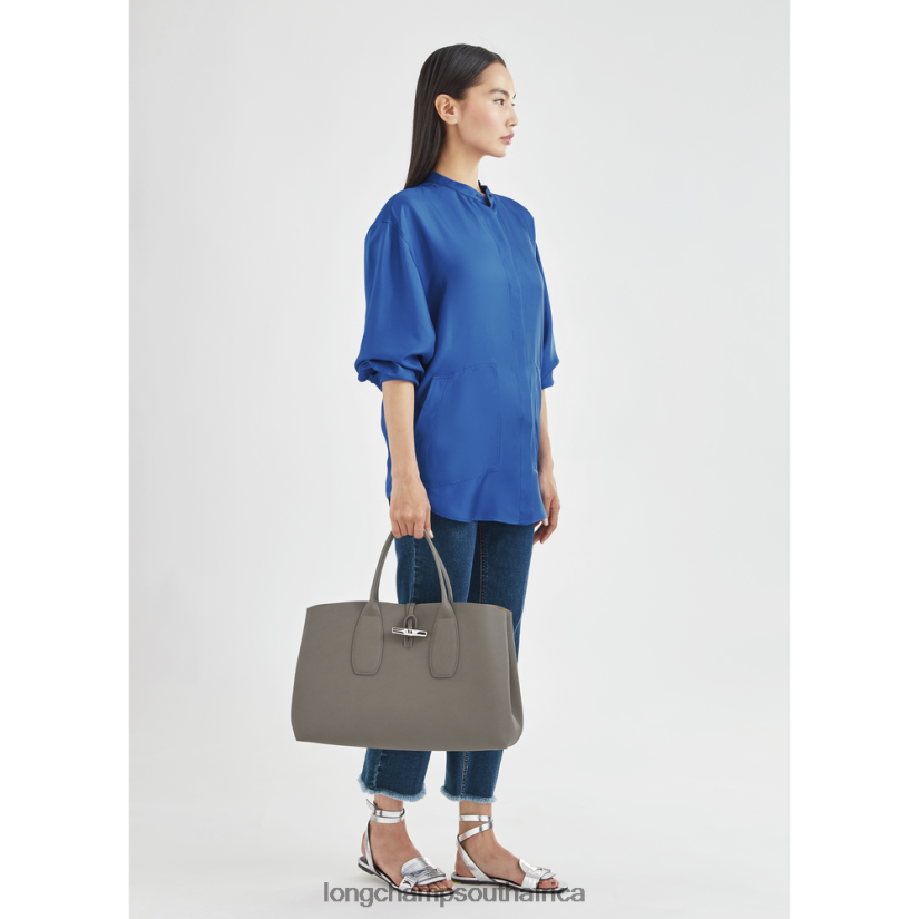 Roseau Handbag Turtledove Bags Longchamp Women 6D0H6J111