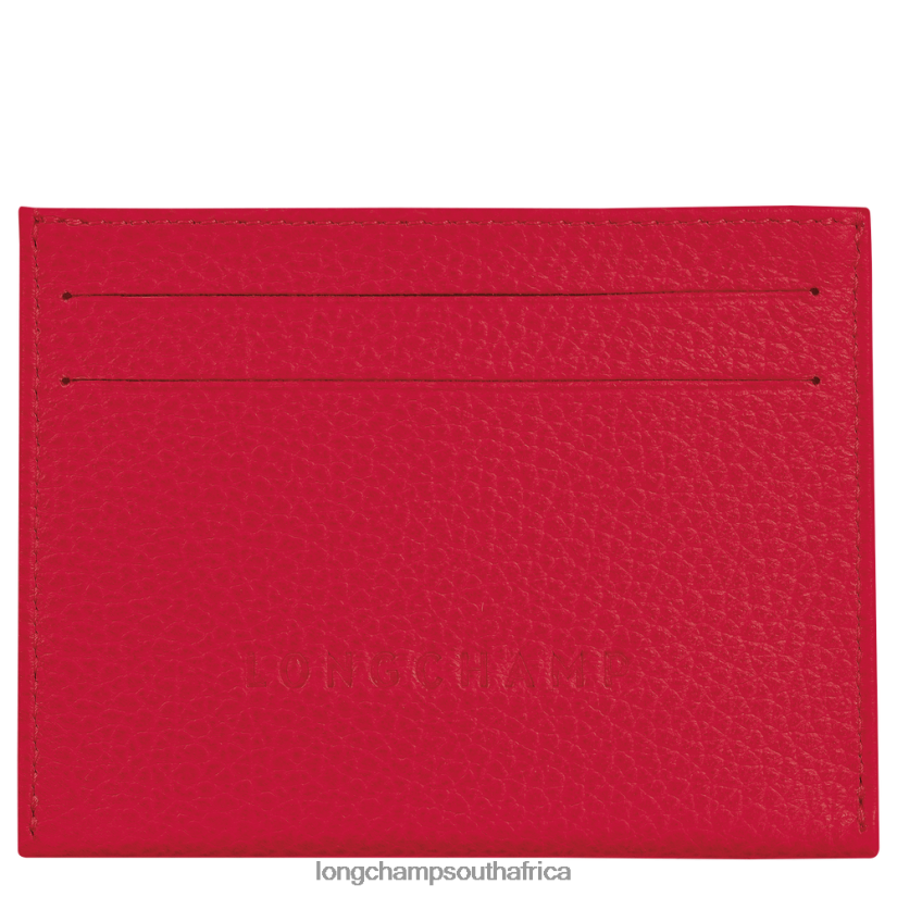 Le Foulonne Cardholder Love Leather Goods Longchamp Women 6D0H6J646