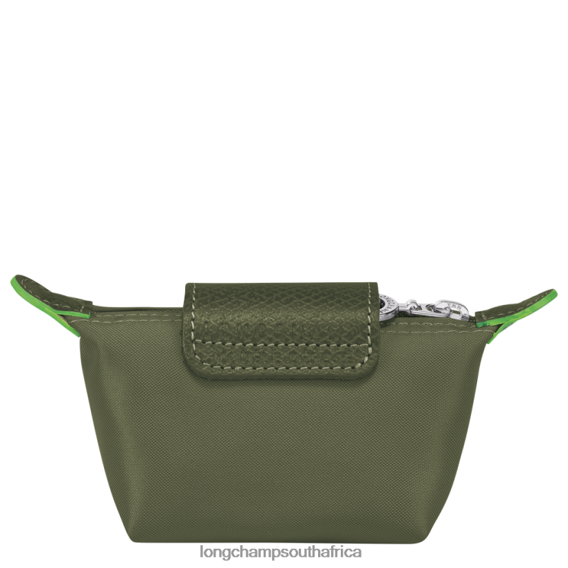 Le Pliage Green Coin purse Forest Leather Goods Longchamp Women 6D0H6J507