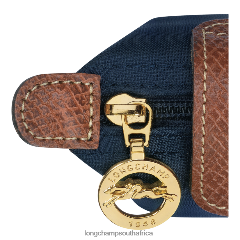 Le Pliage Original Coin purse Navy Leather Goods Longchamp Women 6D0H6J502