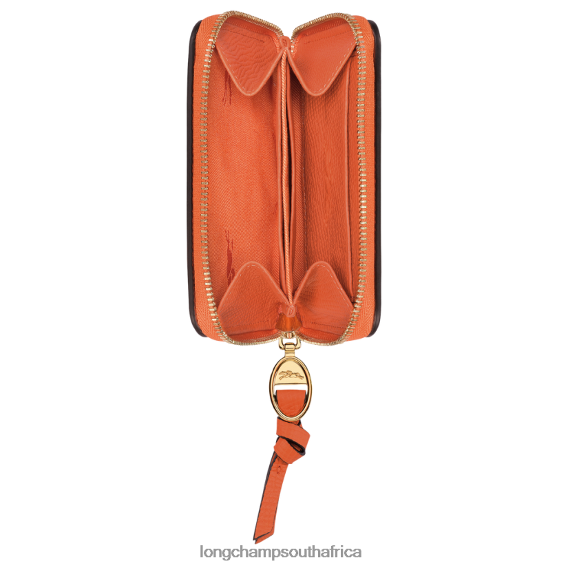 Mailbox Coin purse Carot Leather Goods Longchamp Women 6D0H6J541