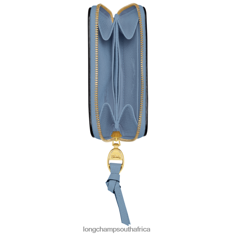 Mailbox Coin purse Slate Leather Goods Longchamp Women 6D0H6J539