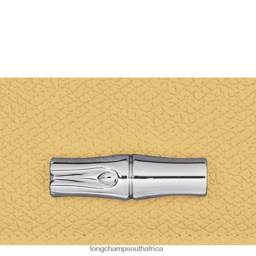 Roseau Card holder Corn Leather Goods Longchamp Women 6D0H6J638