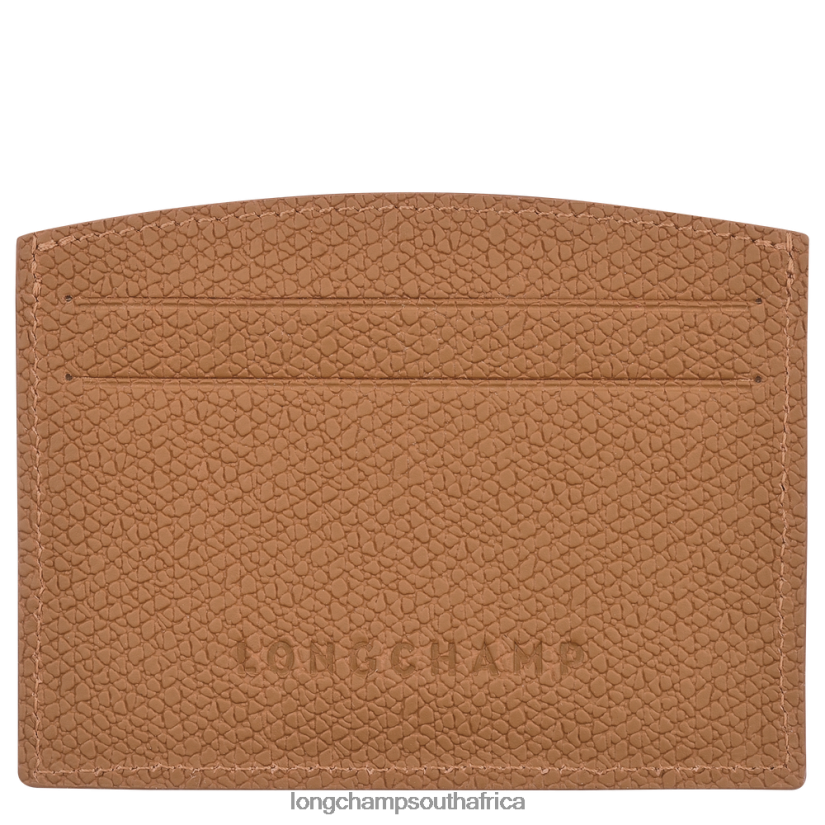 Roseau Card holder Natural Leather Goods Longchamp Women 6D0H6J637