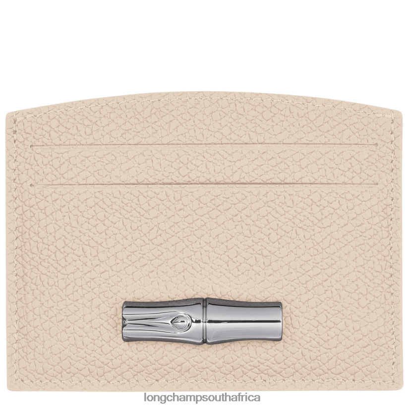 Roseau Card holder Paper Leather Goods Longchamp Women 6D0H6J639
