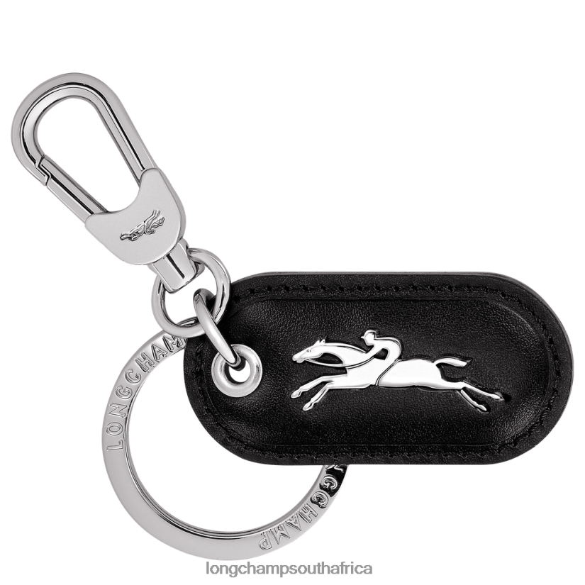 Box-Trot Key rings Black Leather Goods Longchamp Women 6D0H6J738
