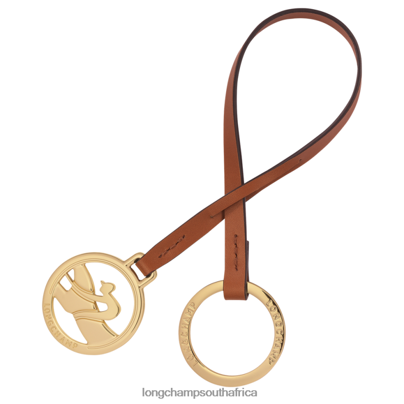 Box-Trot Key rings Cognac Leather Goods Longchamp Women 6D0H6J741