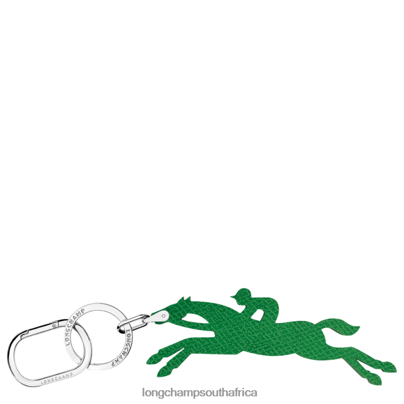 Le Pliage Key Rings Green Leather Goods Longchamp Women 6D0H6J733