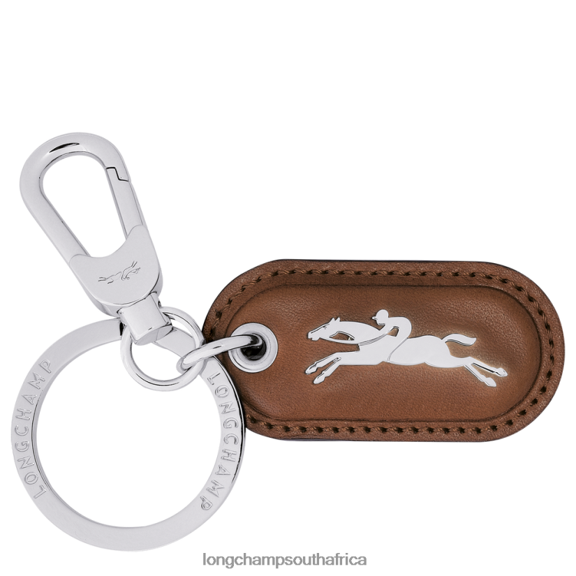 Roseau Key Rings Cognac Leather Goods Longchamp Women 6D0H6J744