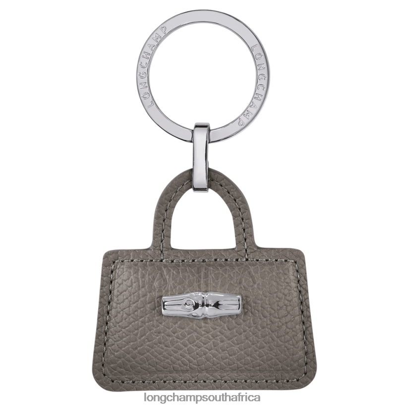 Roseau Key Rings Turtledove Leather Goods Longchamp Women 6D0H6J761
