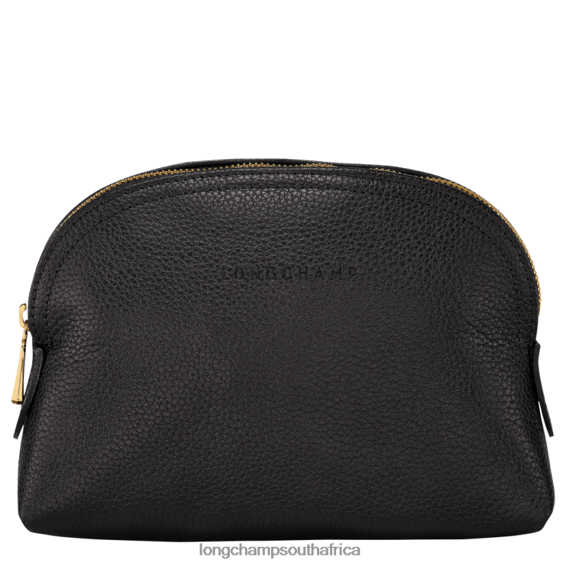 Le Foulonne Pouch Black Leather Goods Longchamp Women 6D0H6J694