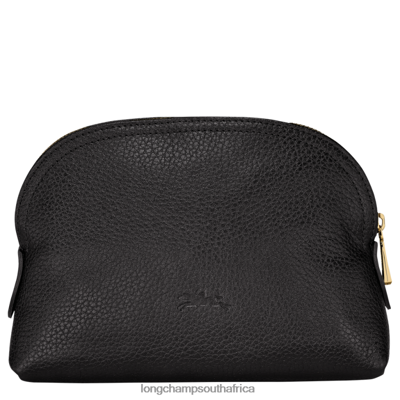 Le Foulonne Pouch Black Leather Goods Longchamp Women 6D0H6J694