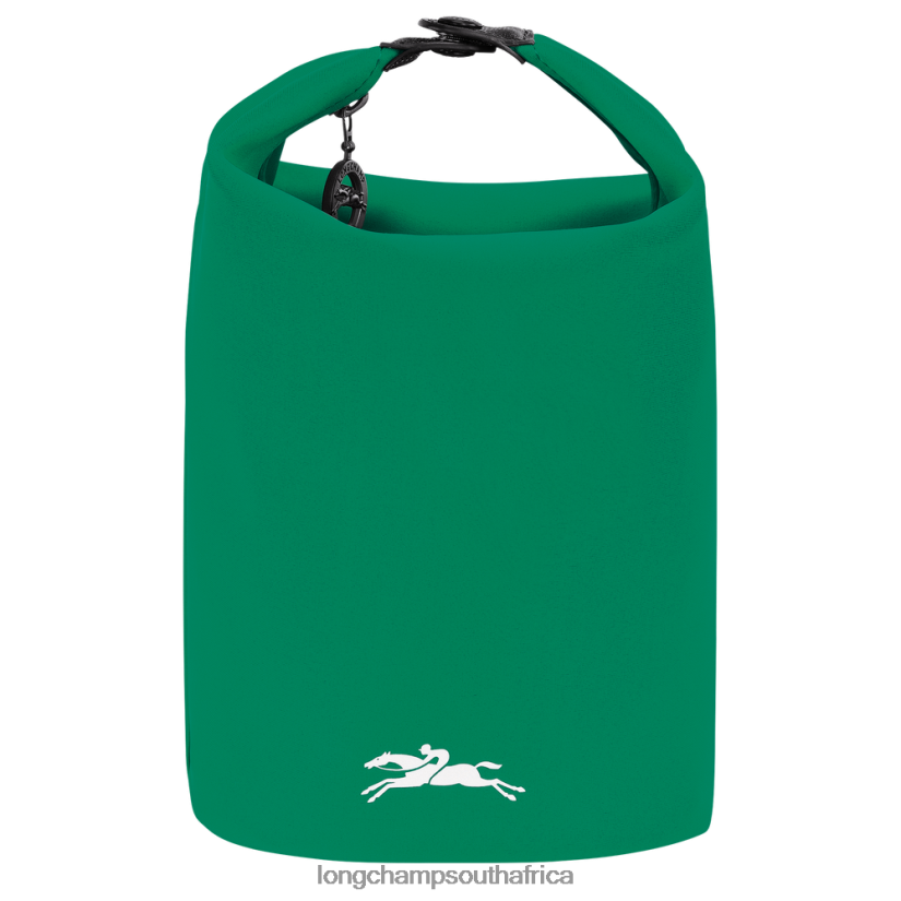 Le Pliage Collection Pouch Grass/Green Light Leather Goods Longchamp Women 6D0H6J215