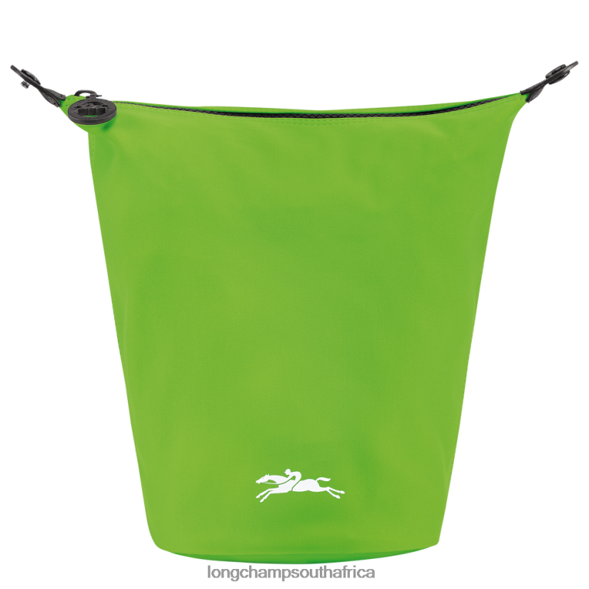 Le Pliage Collection Pouch Green Light Leather Goods Longchamp Women 6D0H6J214