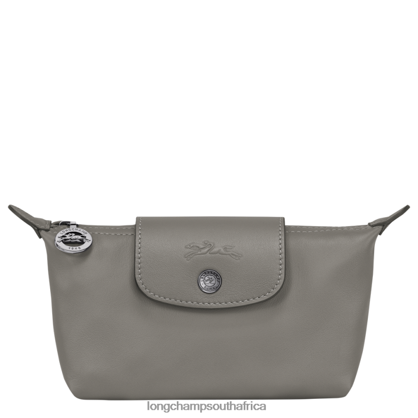 Le Pliage Xtra Pouch Turtledove Leather Goods Longchamp Women 6D0H6J715