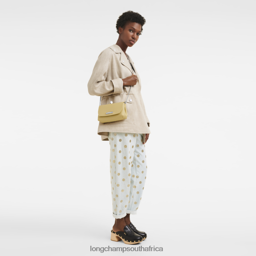 Roseau Clutch Corn Leather Goods Longchamp Women 6D0H6J252