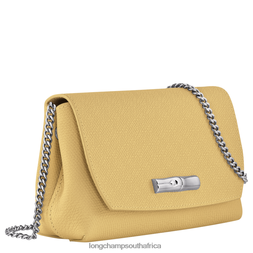 Roseau Clutch Corn Leather Goods Longchamp Women 6D0H6J252