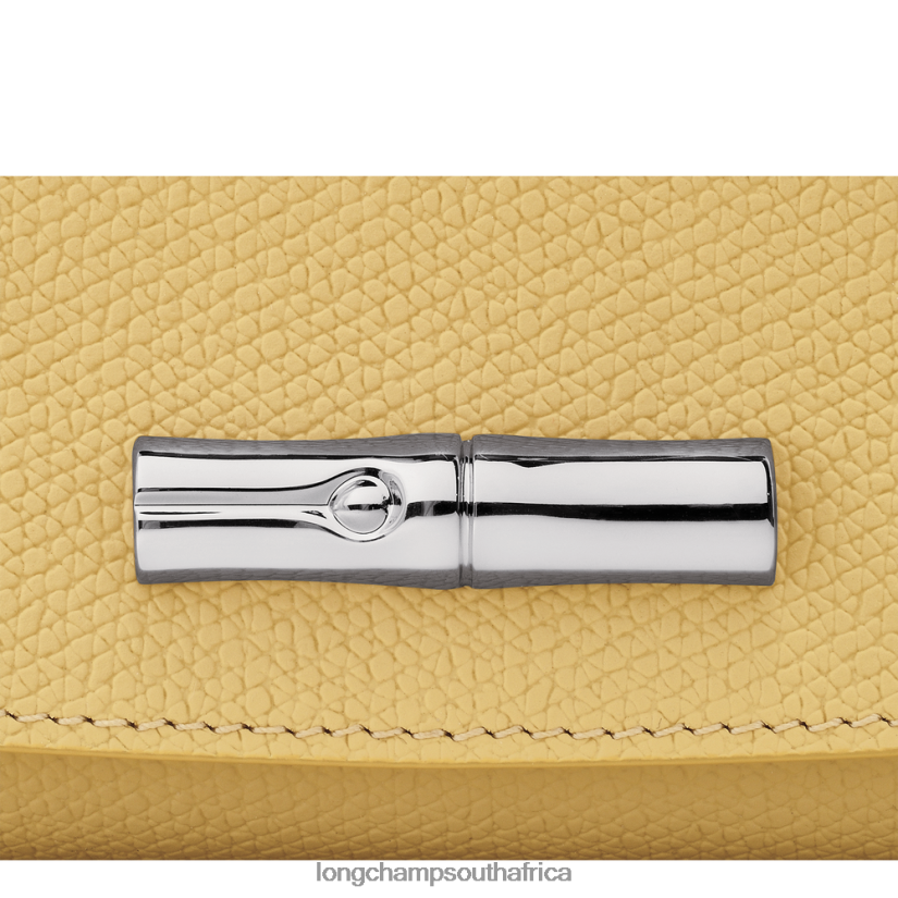 Roseau Clutch Corn Leather Goods Longchamp Women 6D0H6J252